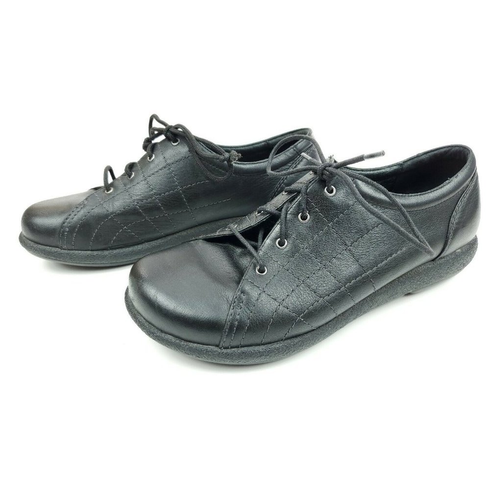 Dansko Women’s Sz 7.5-8/EU 38 Black Leather Lace U